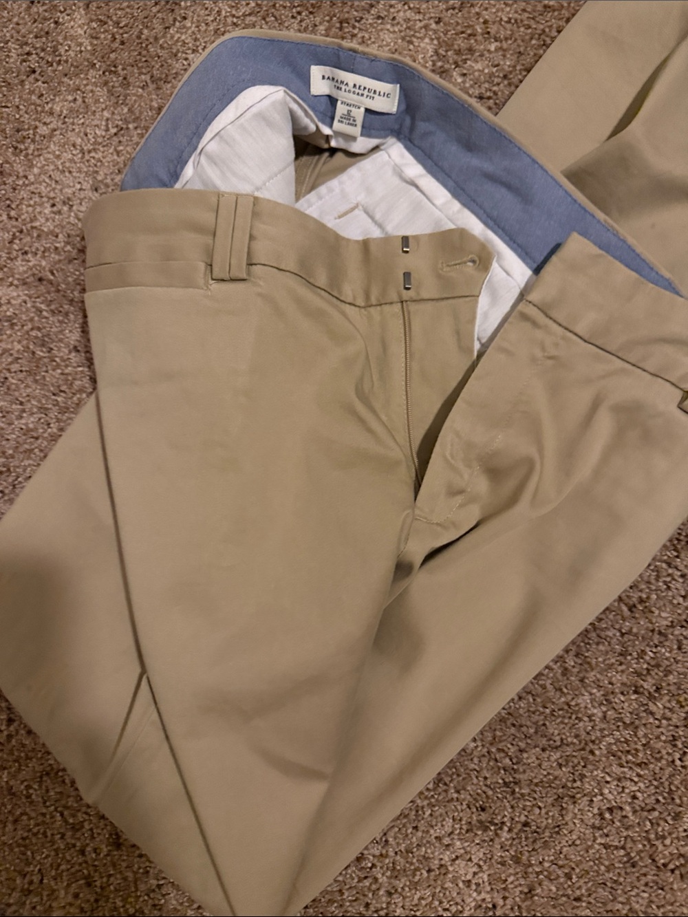 Banana Republic Women’s Logan Fit Stretch Chinos - Beige